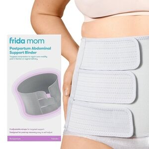 Frida Mom Gray Postpartum Abdominal Support Binder